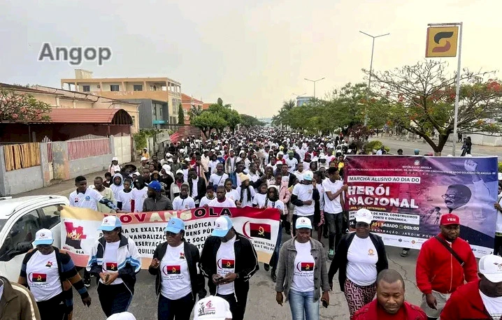 Bienos marcham em alusão  ao 17 de Setembro e apoio ao CENSO2024