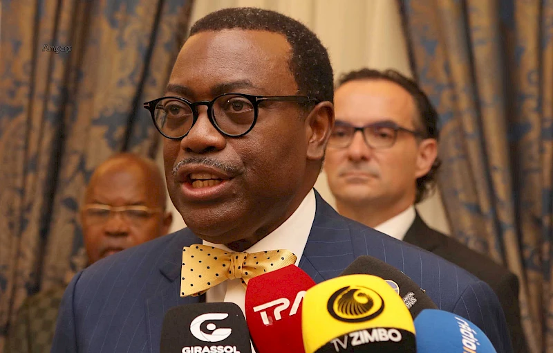 Presidente do Banco BAD,  Akinwumi Adesina