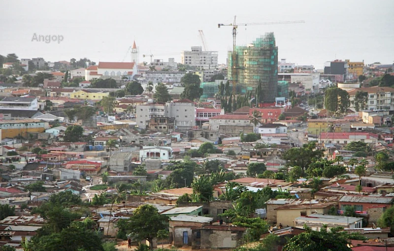 Vista parcial de Cabinda