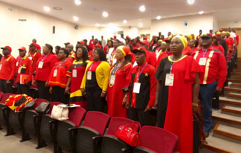 Membros do Comité Provincial do MPLA na Lunda Sul