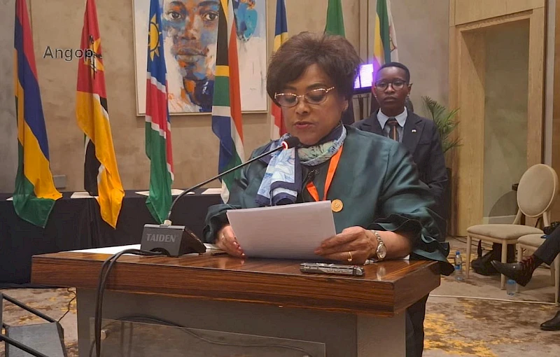 Presidente da Assembleia Nacional, Carolina Cerqueira, discursado FP- SADC