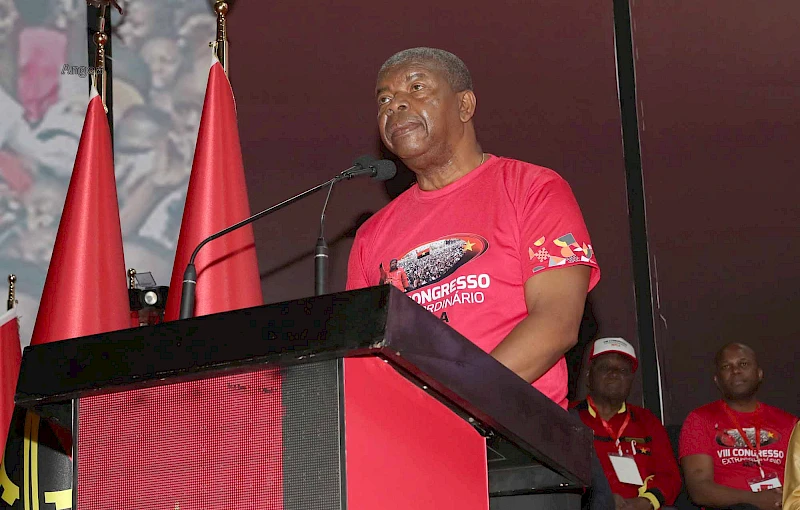 Presidente do MPLA, João Lourenço