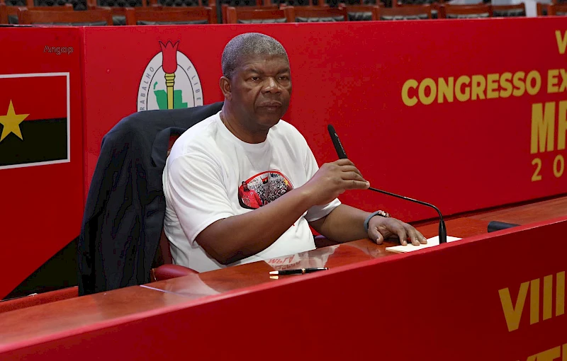 Presidente do MPLA, João Lourenço