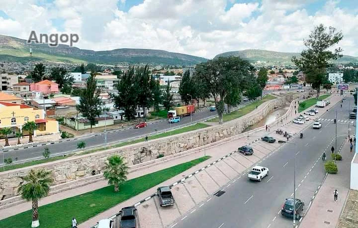 Pormenor da cidade do Lubango, Huíla