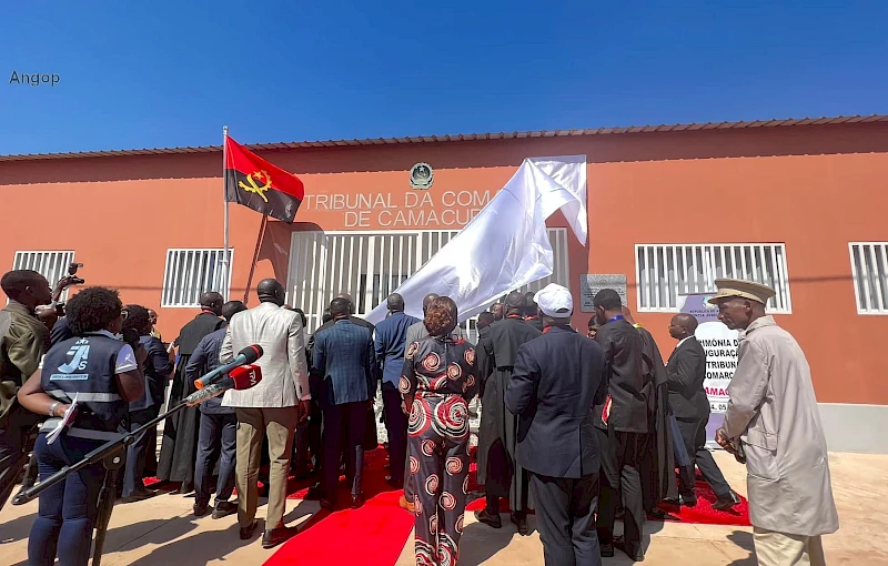 Inauguração do Tribunal de Camacupa, Bié