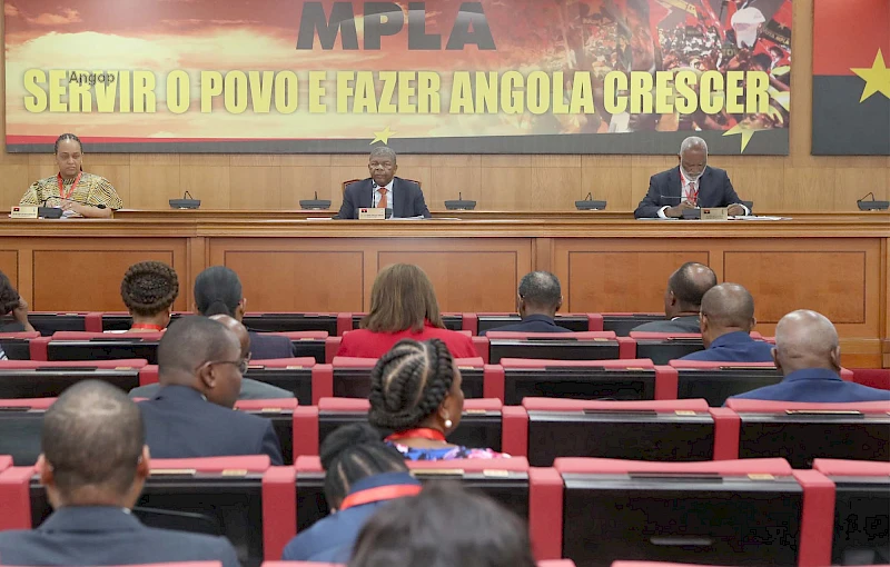 1ª Reunião Ordinária do Bureau Político do MPLA