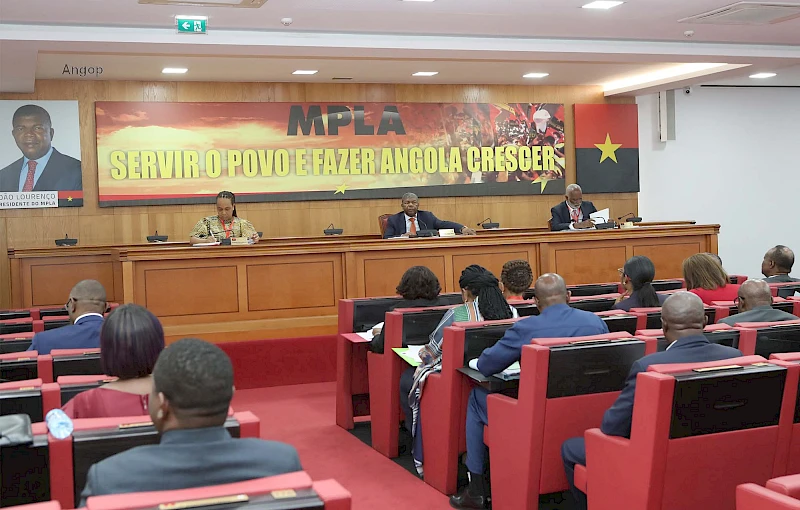 1ª Reunião Ordinária do Bureau Político do MPLA