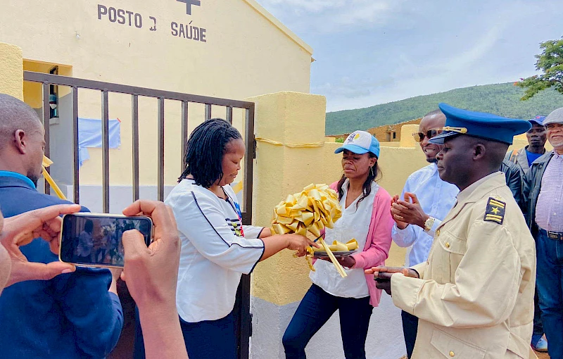 Nova unidade sanitária de  Capunje na Caála