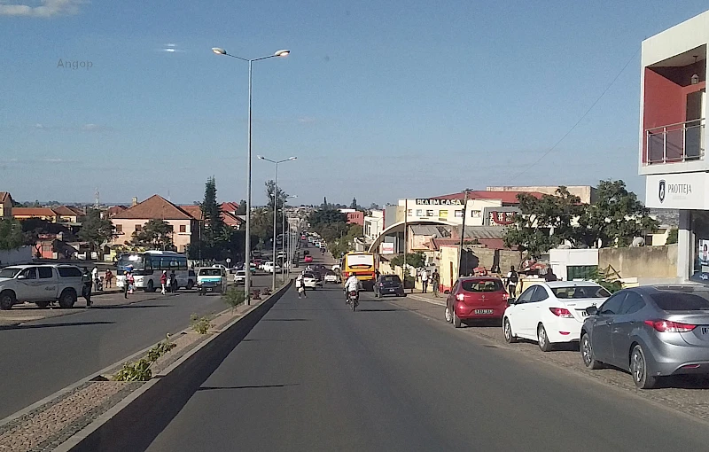 Vista parcial da cidade do Lubango