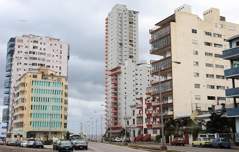 Um ângulo da cidade de Havana(Cuba)