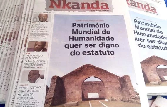 Lançamento do Jornal “Nkanda” no Zaire