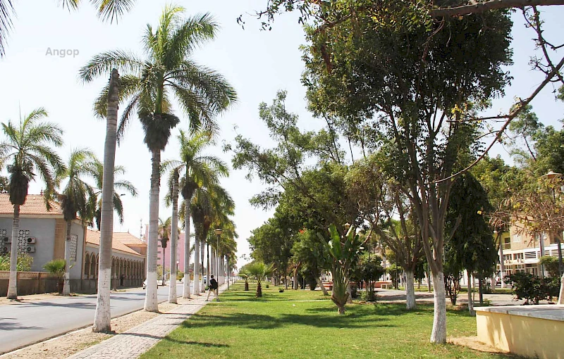 Vista parcial da cidade de Moçâmedes