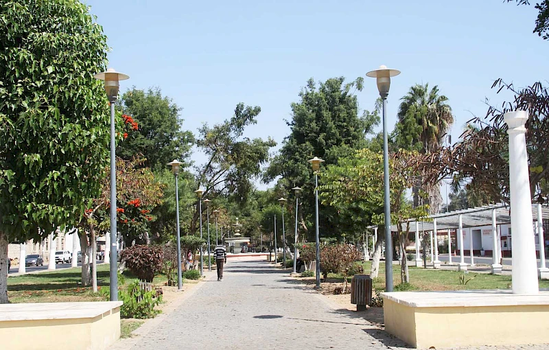 Vista parcial da cidade de Moçâmedes