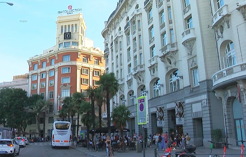 Cidade de Madrid, Capital do  Reino de  Espanha, onde o Presidente, João Lourenço vai efectuar uma visita de Estado de dois dias