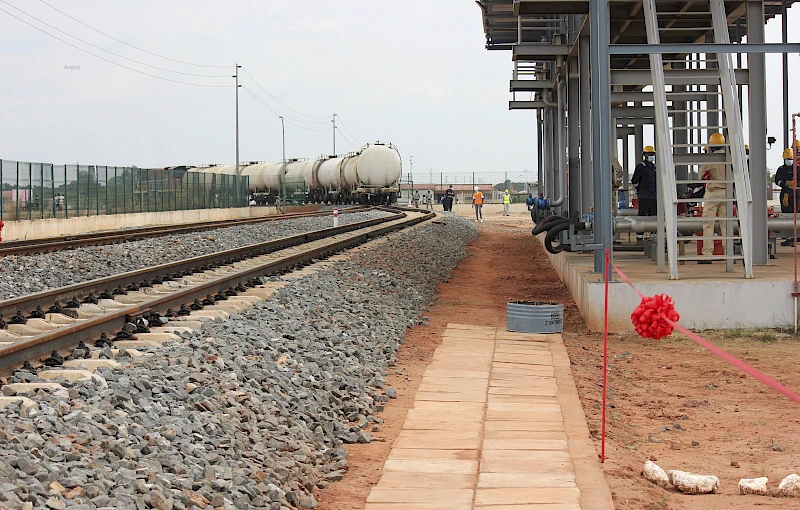 Moxico: Inauguração do Ramal Ferroviário para logística da Sonangol