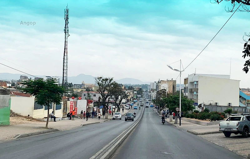 Huila: Vista parcial da cidade do Lubango