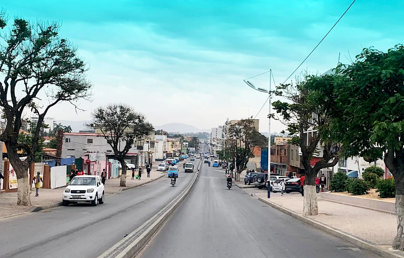 Vista parcial da cidade do Lubango