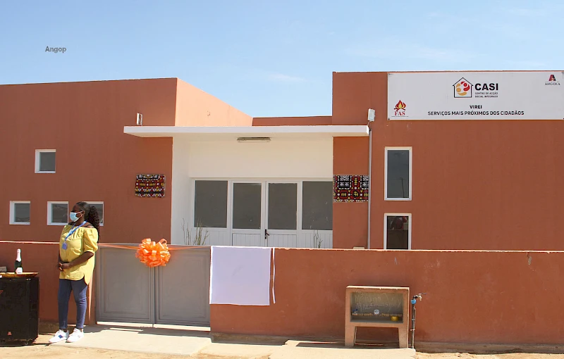 Inaugurado Centro de Acção Social Integrado do Virei, Namibe