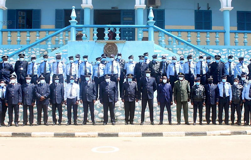 Polícia Nacional no Uíge (arquivo)