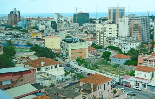 Vista parcial da cidade de Luanda