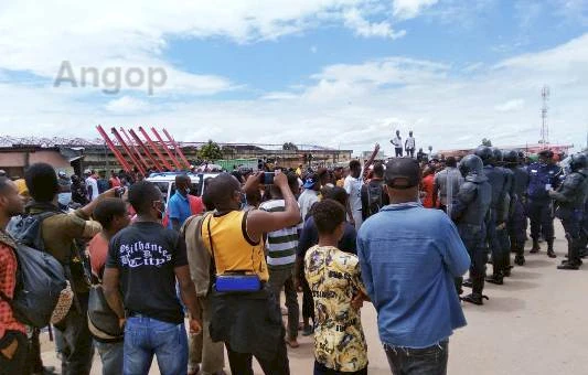 Greve dos taxistas na província do Huambo