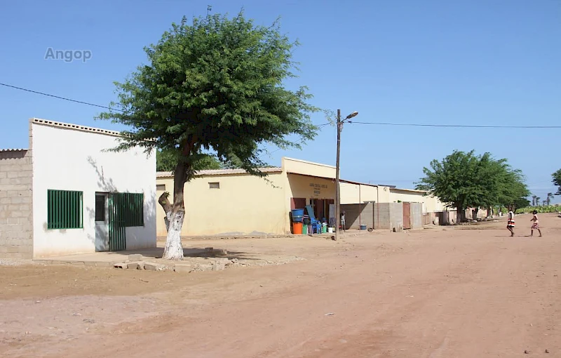 Namibe - Vista parcial da comuna de Bentiaba