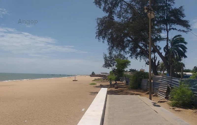 Benguela - Vista parcial da marginal da praia Morena