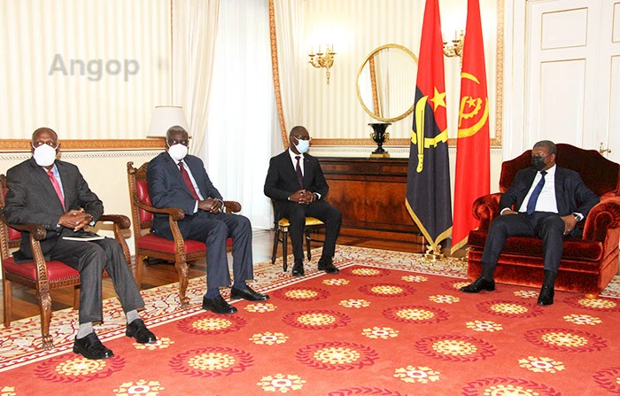 President João Lourenço grants audience to AU Commission Chief, Moussa Faki Mahamat